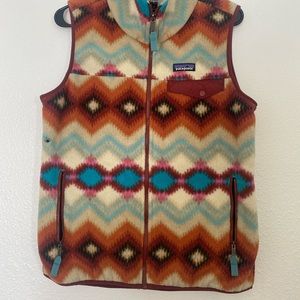 Patagonia synchilla vest, size medium.
